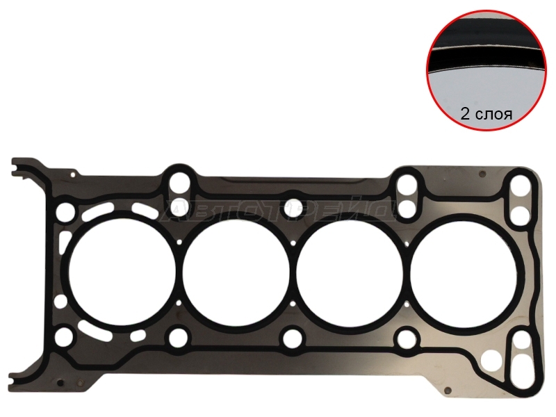 Прокладка головки блока цилиндров Mazda 3 03-19 / Demio 02-11 Z6;ZYVE (Металл)