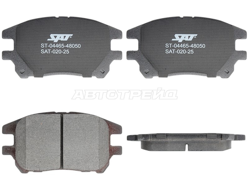 Колодки тормозные (Спереди) Lexus RX 97-03 / Toyota Harrier (XU10) 97-03
