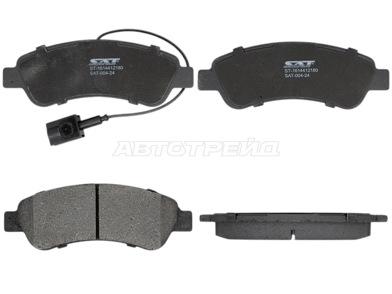 Колодки тормозные (Сзади) Peugeot Boxer 06- / Citroen Jumper 06-