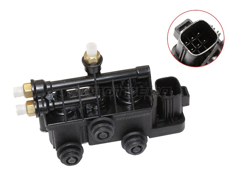 Блок управления клапанами пневмоподвески Land Rover Discovery 04-09