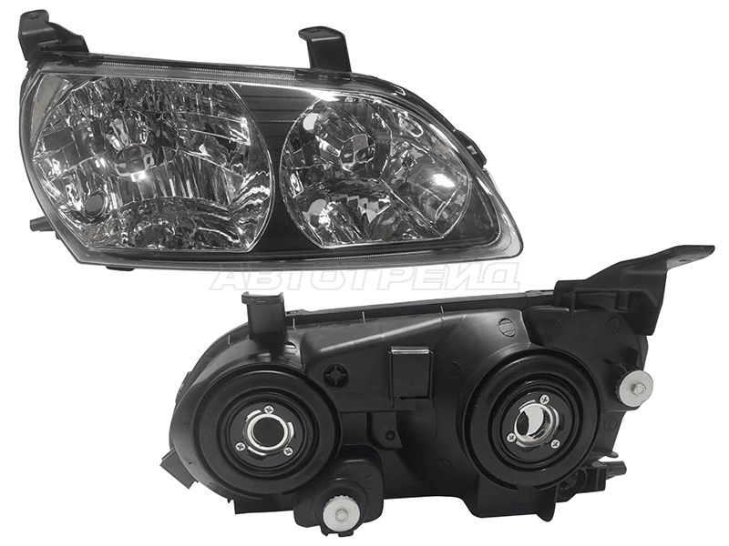 Фара Toyota Ipsum (SXM10) 98-01 (Справа/ Галоген/ Ручная регулировка)