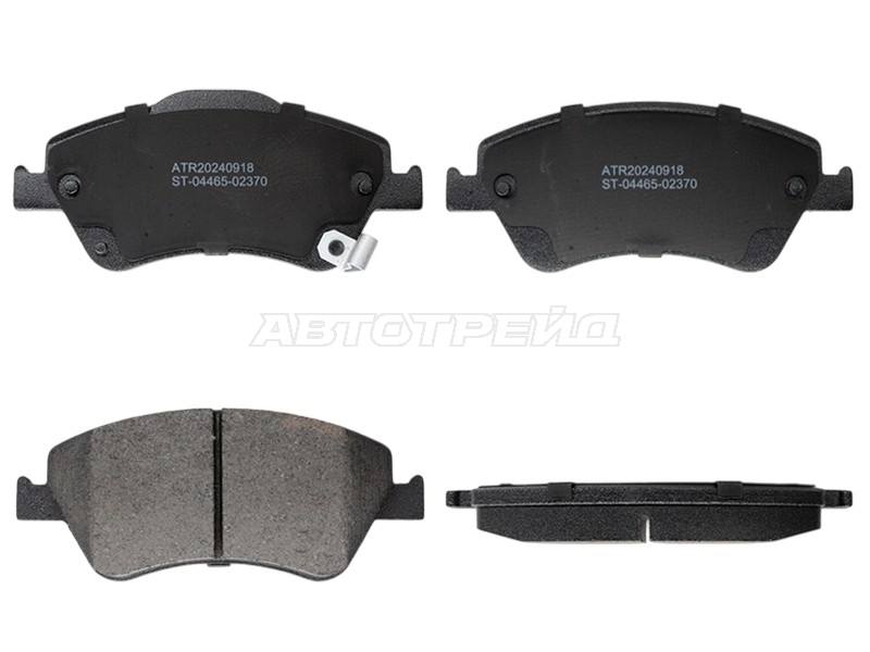 Колодки тормозные (Спереди) Toyota Corolla (E150,E180) 06-19 / Auris 06-16