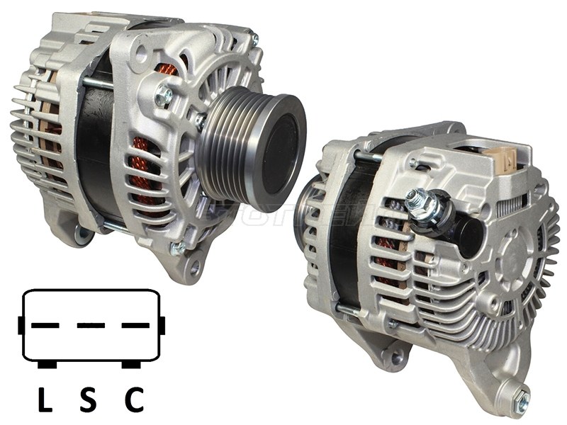 Генератор Nissan Murano 07-16 / Pathfinder 04-14 (YD25DDTI 12V 150A)
