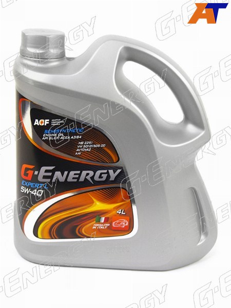 Масло моторное G-Energy Expert L 5W-40 полусинтетическое 4 л 253140261 G-ENERGY 253140261