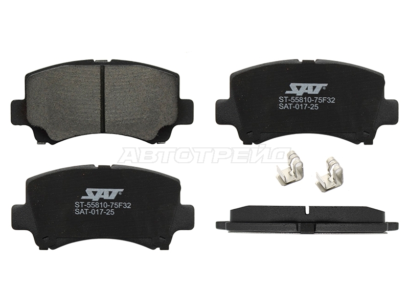 Колодки тормозные (Спереди) Chery QQ6 S21 06-11 / Suzuki Wagon R 00-05