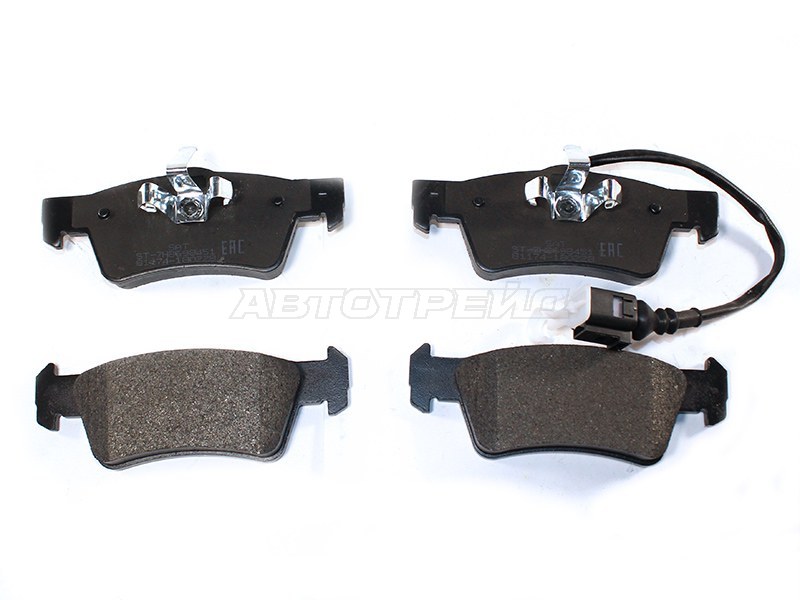Колодки тормозные (Сзади) Volkswagen Touareg 02-10 / Transporter 03-19
