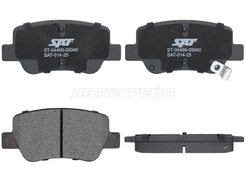 Колодки тормозные (Сзади) Toyota Avensis (T270) 08-18