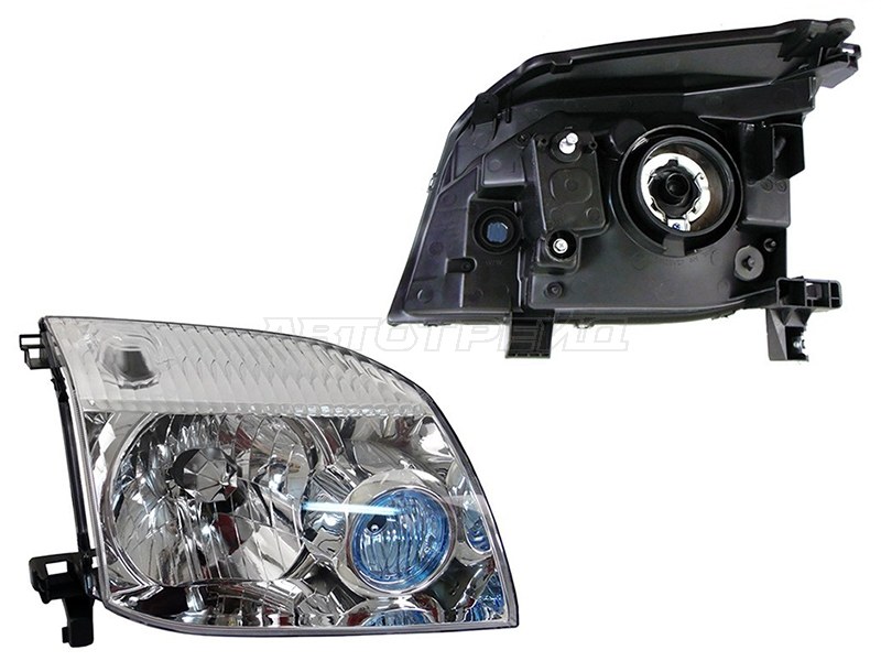 Фара Nissan X-Trail 00-07 (Справа/ Галоген/ Ручная регулировка)