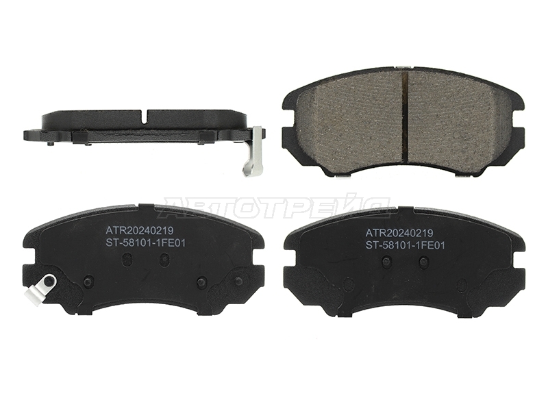 Колодки тормозные (Спереди) Chery Tiggo 7 Pro 19-24 / Hyundai Sonata 04-10