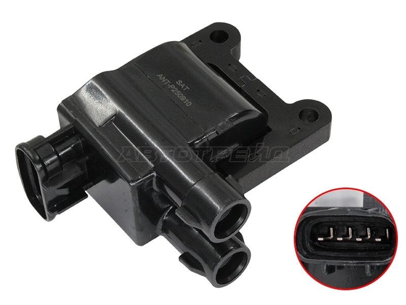 Катушка зажигания Toyota Avensis (T220) 97-03 / Caldina 92-07 2RZFE;3RZFE;3SFE;4SFE;5SFE (1 и 4 цили