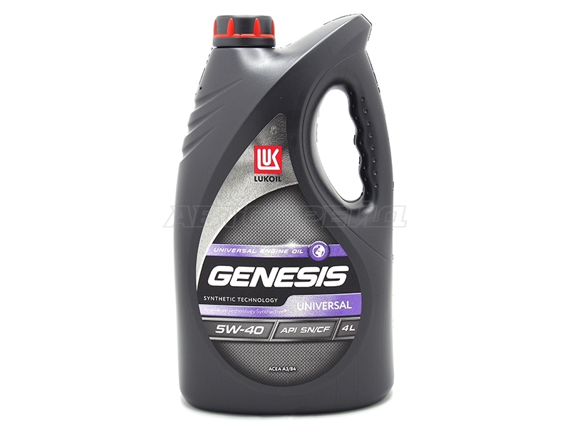 Масло ЛУКОЙЛ GENESIS UNIVERSAL 5W40 4L моторн (син LUKOIL 3148631