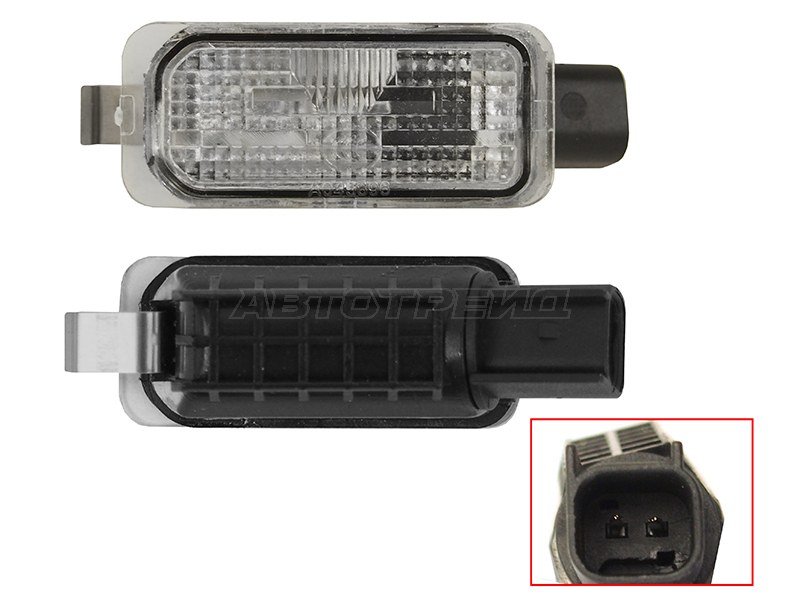 Подсветка номерного знака Ford Fiesta 08-19 / Focus 04-11