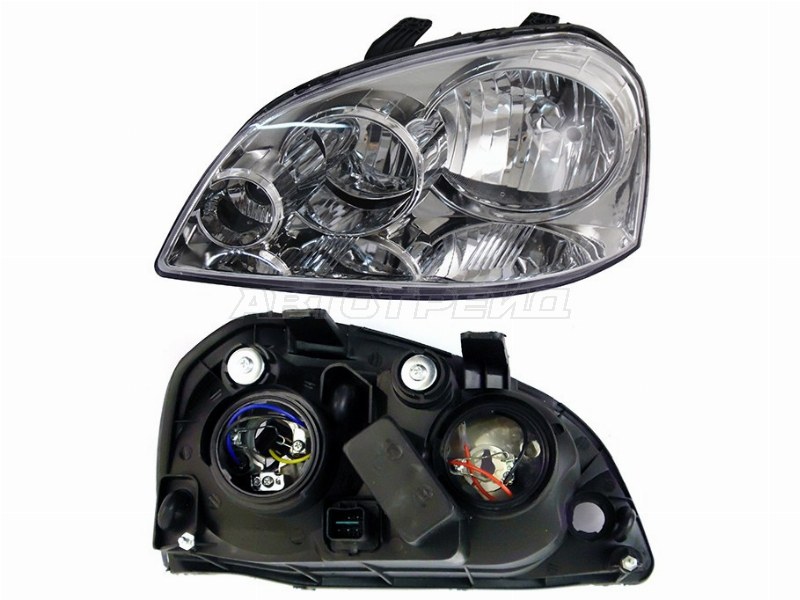 Фара Chevrolet Lacetti 04-13 / Daewoo Lacetti 04-09 (Слева/ Ручная регулировка/ 4D SED/5D WGN)