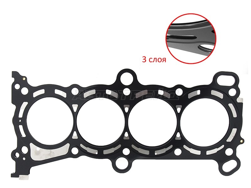 Прокладка головки блока цилиндров Honda Accord 02-20 / CR-V 11-20 K24W2 (Металл)