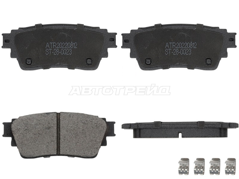 Колодки тормозные (Сзади) Mitsubishi Outlander 02-22 / Eclipse Cross 17-22