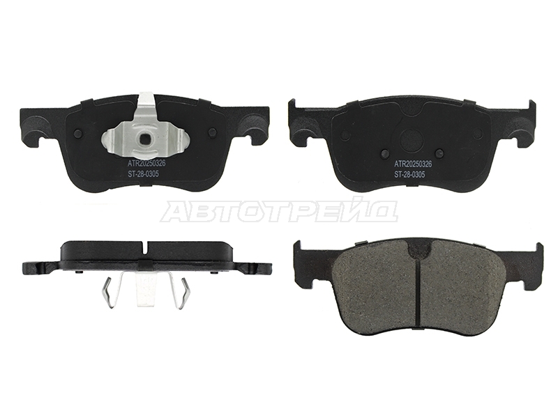 Колодки тормозные (Спереди) Citroen Berlingo 18- / C4 Picasso 14-18
