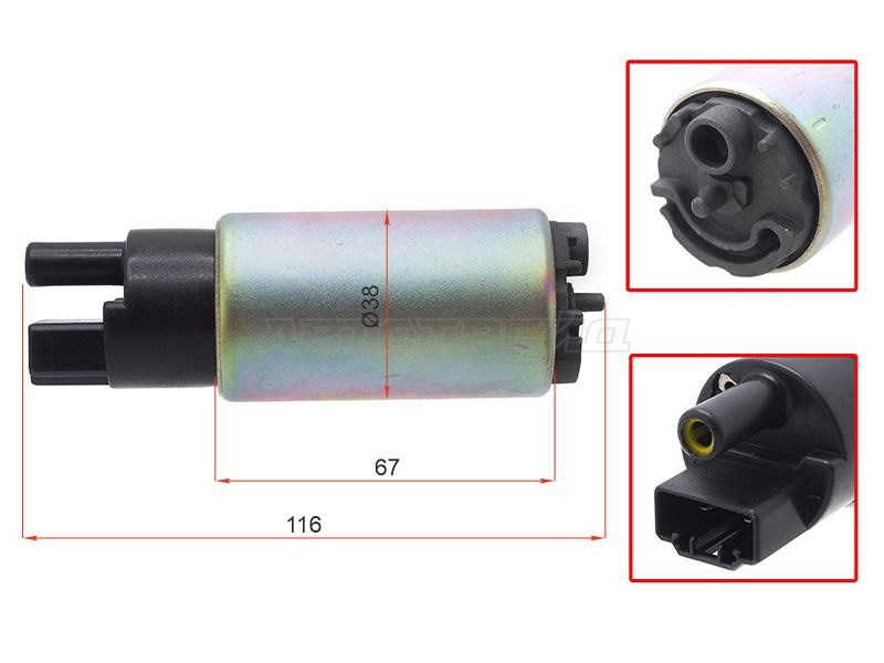 Топливный насос Toyota Land Cruiser (J200) 07-21 / Lexus LX 07-23