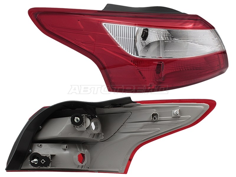 Фонарь задний Ford Focus 10-15 (Слева/ 4D SED)