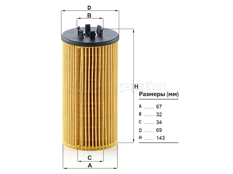 MANN HU835/1Z