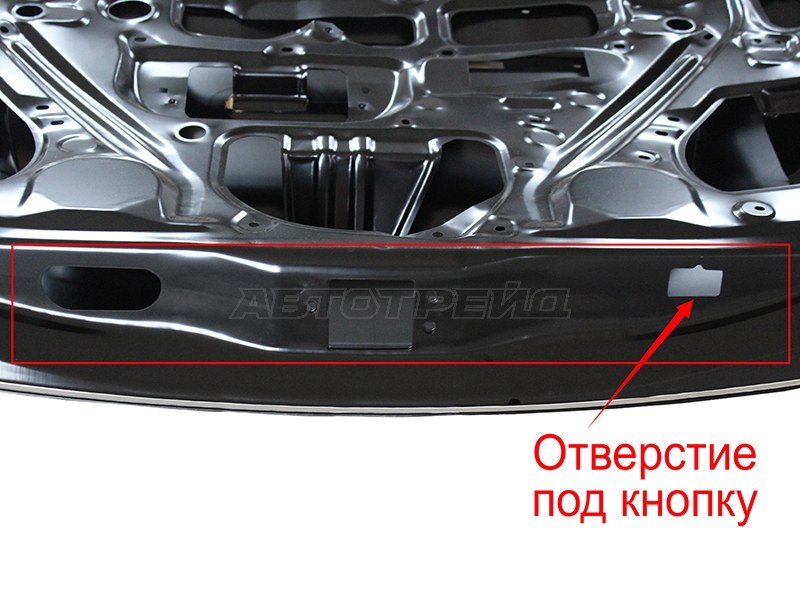 Дверь багажника Toyota RAV4 (XA40) 15-19 (под камеру и автозакрывание)