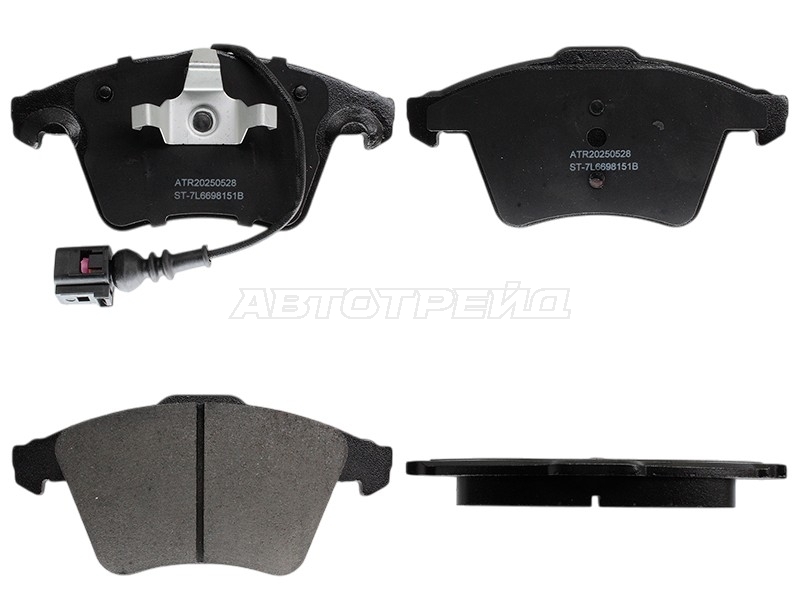 Колодки тормозные (Спереди) Volkswagen Touareg 02-10 / Transporter 03-