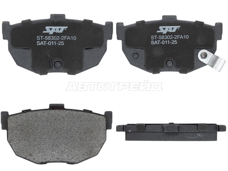 Колодки тормозные (Сзади) Hyundai Elantra 00-09 / Kia Cerato 04-10