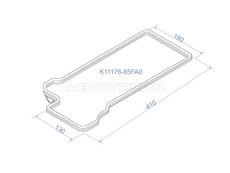 Прокладка клапанной крышки Suzuki Escudo 94-05 / Grand Vitara 97-05 H20A;H25A;H27A