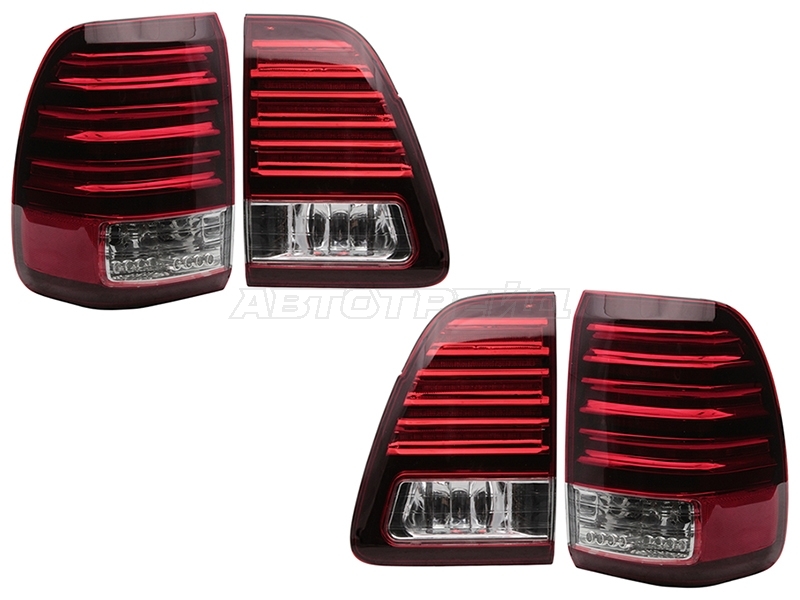 Фонарь задний Toyota Land Cruiser (J100) 98-07 / Land Cruiser Cygnus 98-07 (LED/ Комплект)