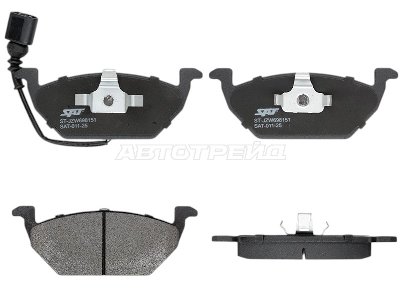 Колодки тормозные (Спереди) Audi A3 96-13 / Skoda Octavia 96-13