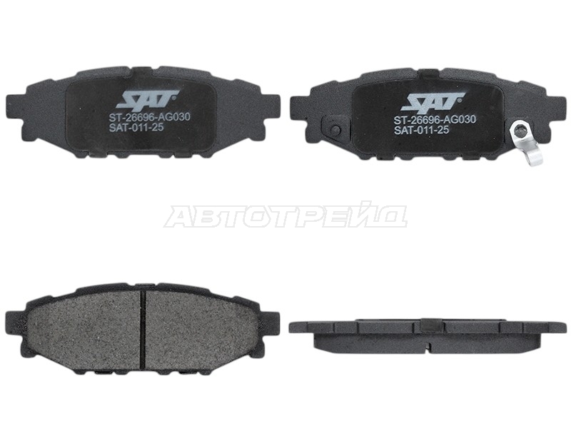 Колодки тормозные (Сзади) Subaru Forester 07-21 / Impreza 07-16