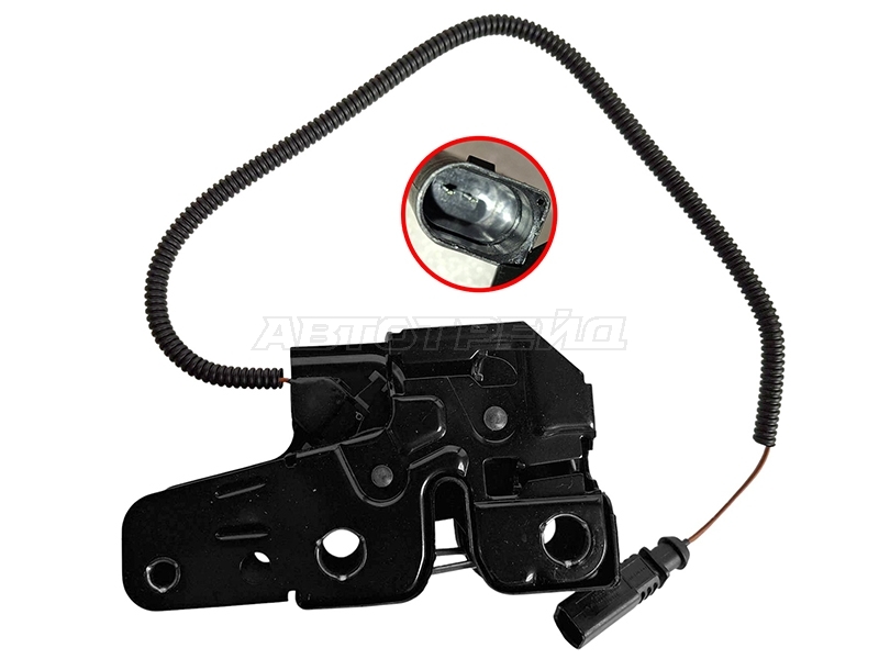 Замок капота Volkswagen Polo 01-09 / Caddy 03-15