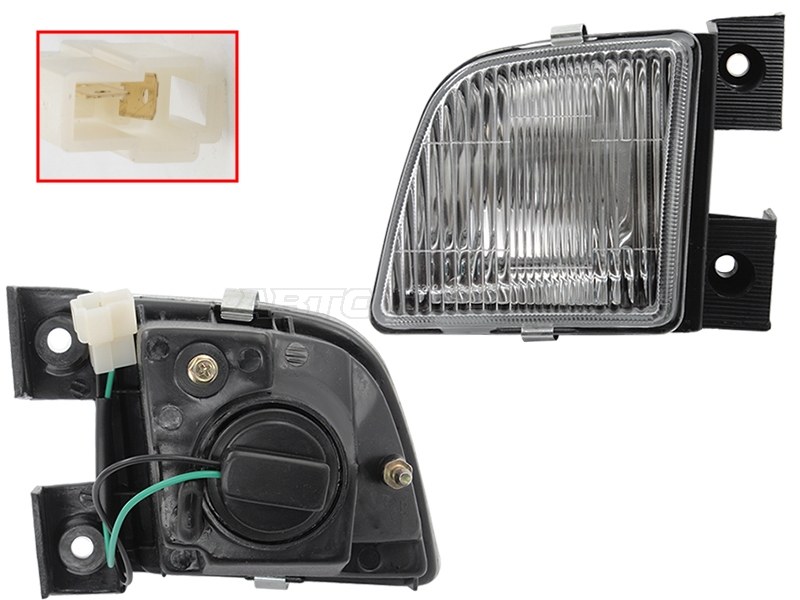 Фара противотуманная (Слева) Toyota Hiace 89-04 / Carina E 92-96