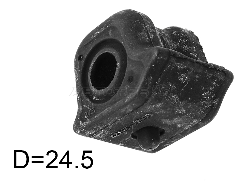 Втулка стабилизатора Toyota Avensis (T270) 08-18 / Corolla 06-19 (Слева/ 24.50)