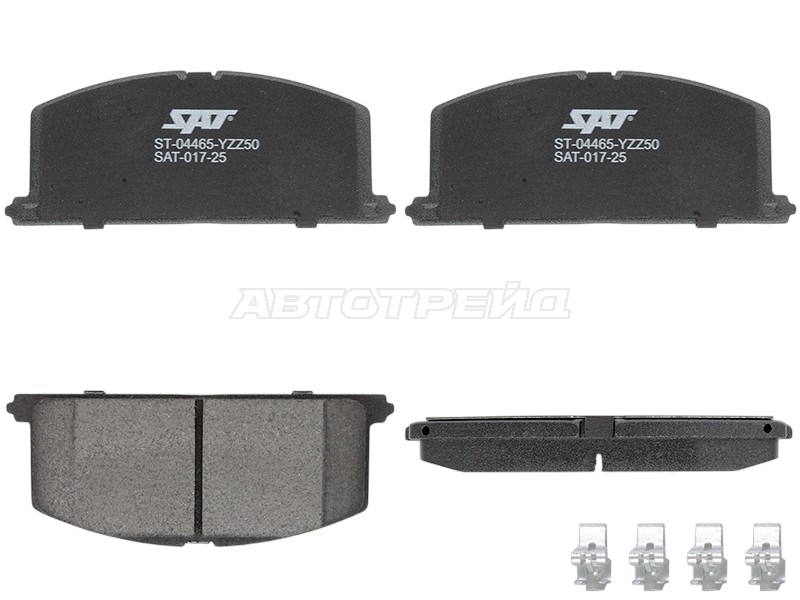 Колодки тормозные (Спереди) Toyota Caldina (T190) 92-02 / Camry Japan 82-92