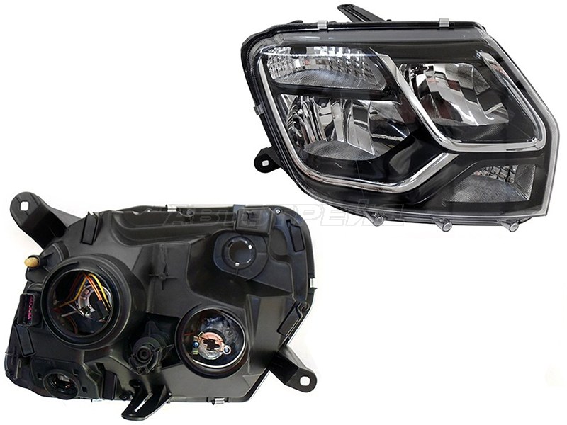 Фара Renault Duster 15-21 (Справа/ Галоген/ Ручная регулировка)