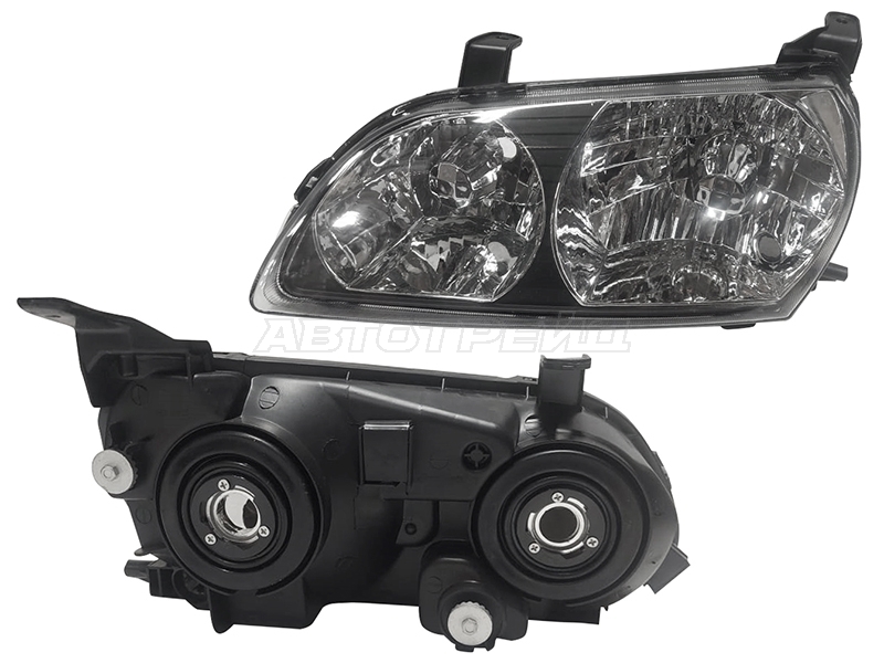 Фара Toyota Ipsum (SXM10) 98-01 (Слева/ Галоген/ Ручная регулировка)