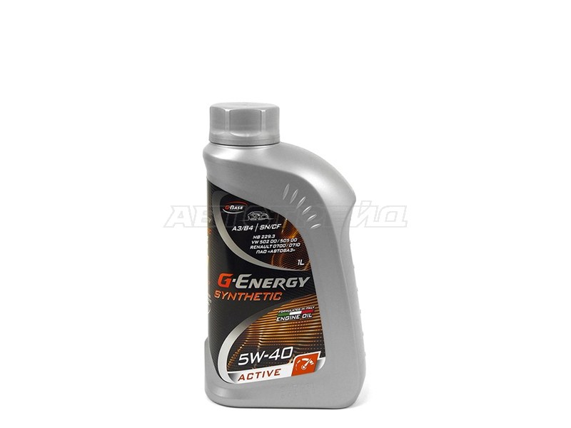 G-ENERGY SYNTHETIC ACTIVE SAE 5W-40 1Л МАСЛО МОТО G-ENERGY 253142409