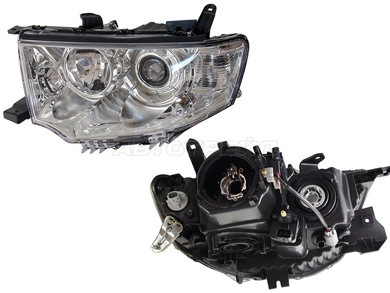 Фара Mitsubishi L200 13-16 / Pajero Sport 08-17 (Слева/ Ксенон/Галоген/ С электрокорректором), артикул ST-214-1197L