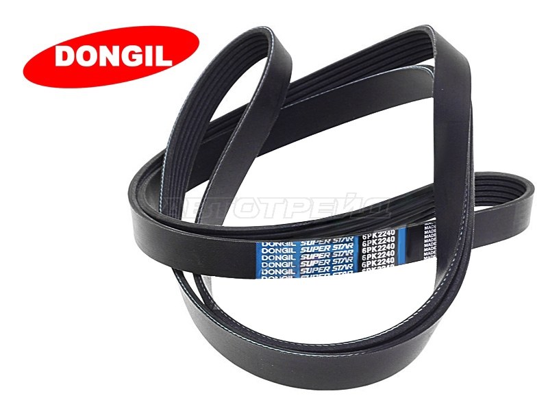 Ремень поликлиновой  SuperStar DONGIL 6PK2240