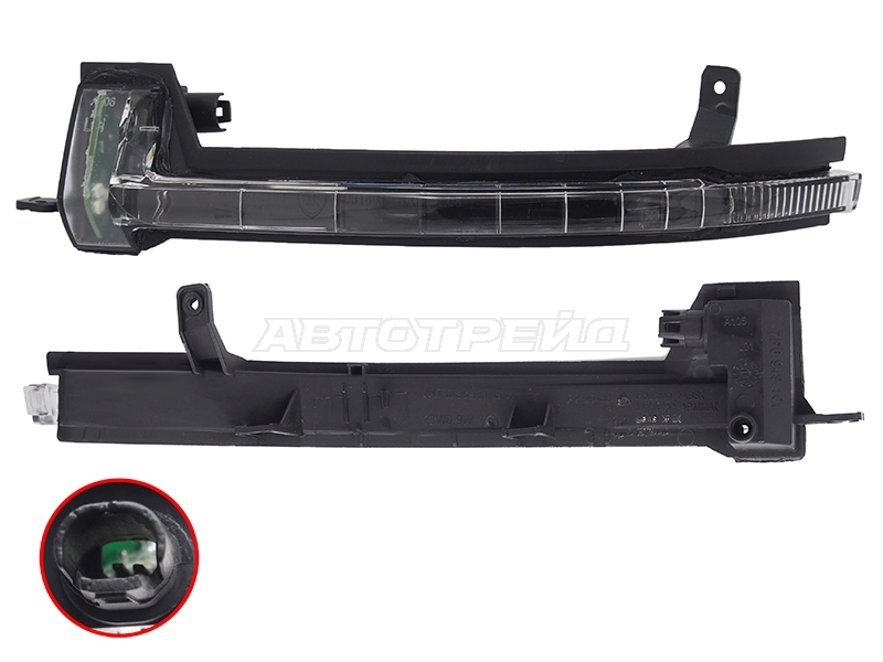 Поворот в зеркало (Слева) Volkswagen Touareg 10-18