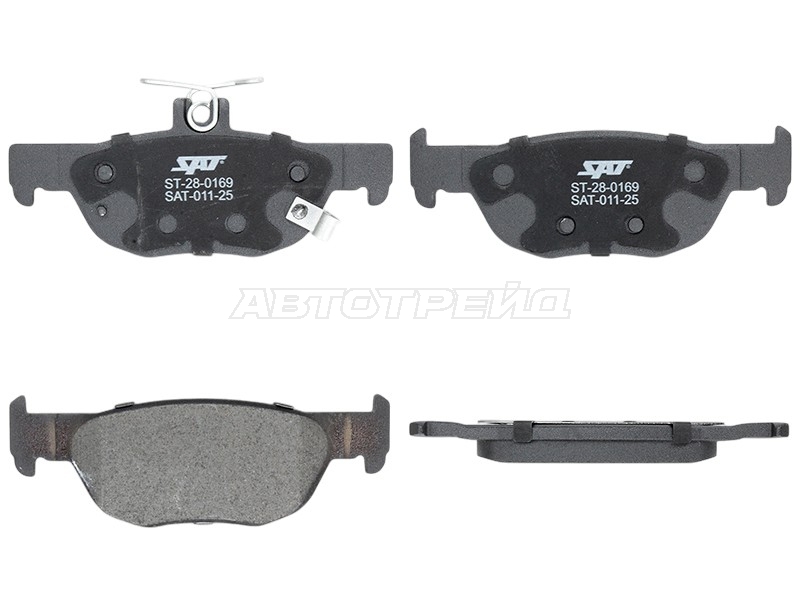 Колодки тормозные (Сзади) Mazda 3 18- / CX-30 19-