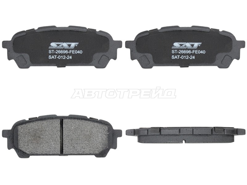 Колодки тормозные (Сзади) Subaru Forester 02-08 / Impreza 00-07