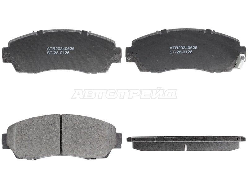 Колодки тормозные (Спереди/ С отверстиями под пружинку) Honda CR-V 06-20 / Haval F7 18-22