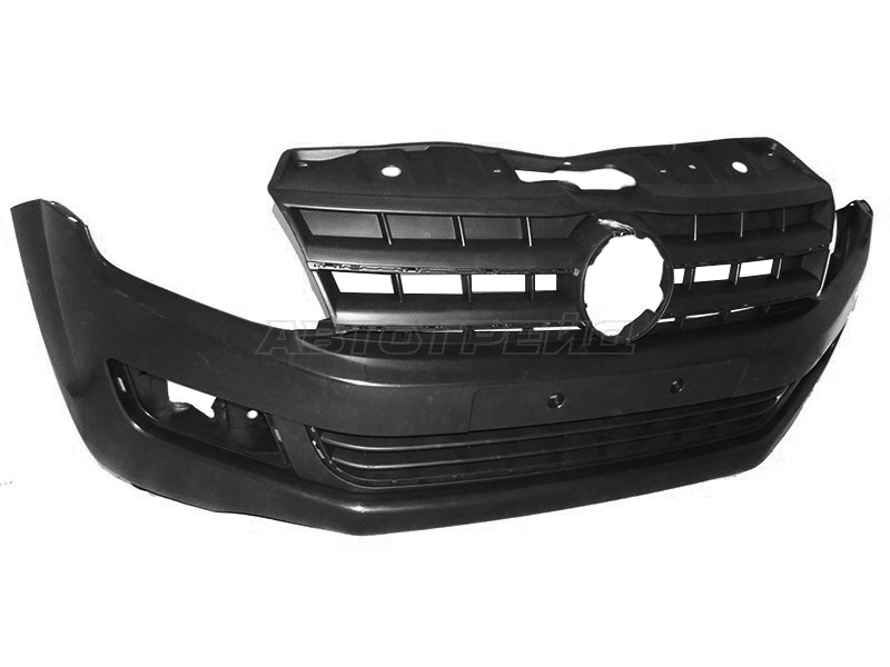 Бампер передний Volkswagen Amarok 10-16 (Под ПТФ)