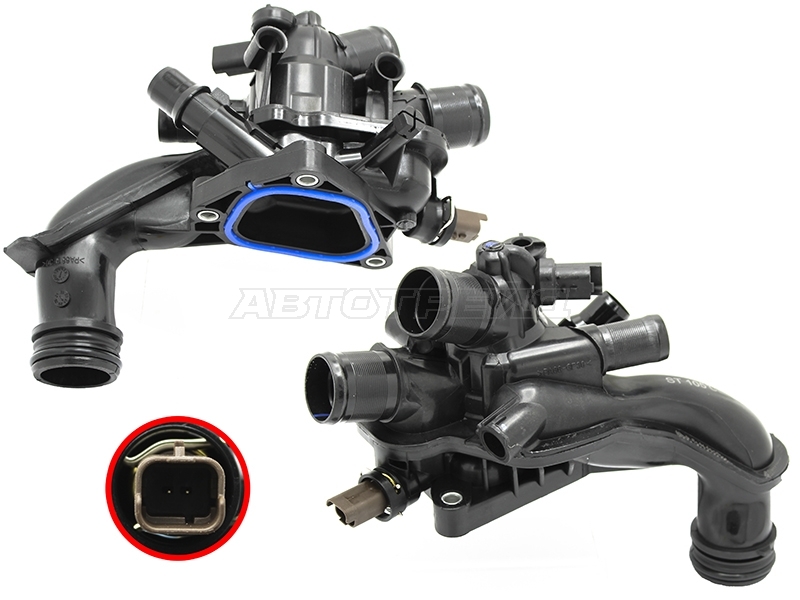 Корпус термостата Peugeot 308 11-15 / Citroen C3 Picasso 09-16