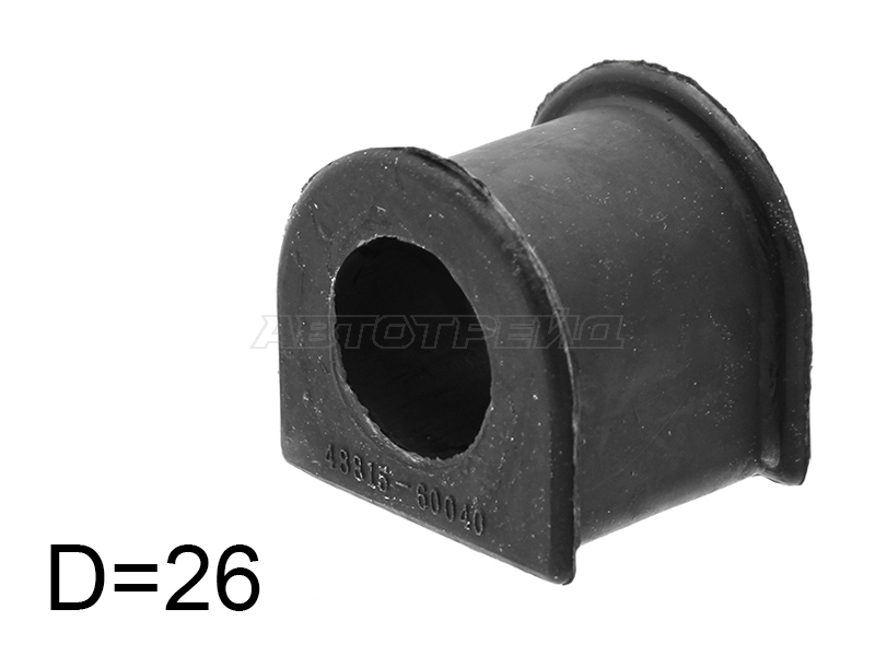 Втулка стабилизатора Toyota Land Cruiser Prado (J70) 87-96 (26,00)