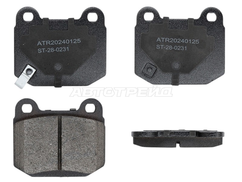 Колодки тормозные (Сзади) Subaru Impreza 00-05 / Legacy 98-09