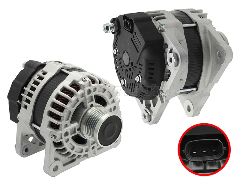 Генератор Nissan Wingroad 05-18 / X-Trail 07-15 (MR20DE 12V 140A)