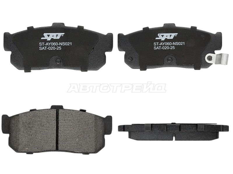 Колодки тормозные (Сзади) Nissan Almera 95-06 / Primera 90-02