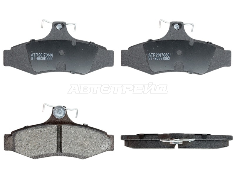 Колодки тормозные (Сзади) Chevrolet Nubira 04-13 / Daewoo Nubira 97-03